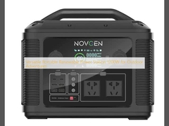 Πολυδιάστατος φορητός ανανεώσιμος σταθμός ενέργειας 1200W για εξωτερικές περιπέτειες