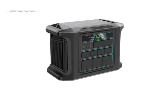 Φορητό σταθμό ηλεκτρικής ενέργειας 2200W Ανανεώσιμες πηγές ενέργειας